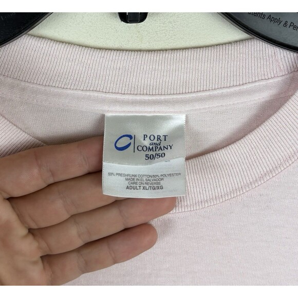 Vintage Y2K 2001 Paul Hollywood Graphic T-Shirt / Size XL / Pink - Picture 6 of 6